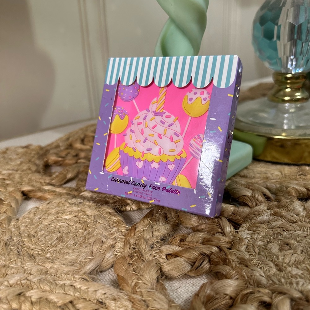 I love revolution birthday cake face palette